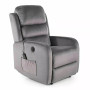 Armchair Pegaz M Velvet z f. masażu