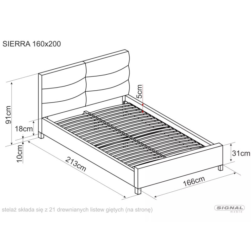 Voodi Sierra Velvet