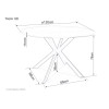 Table Talia 120