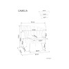 Кресло Camellia 1 Velvet
