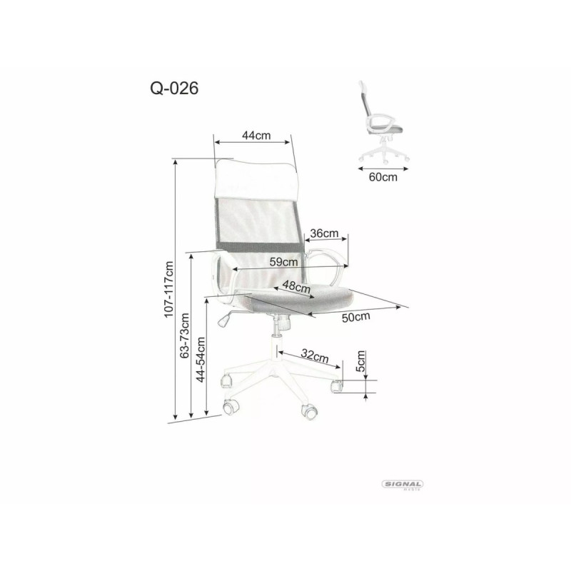 Кресло obrotowy Q-026