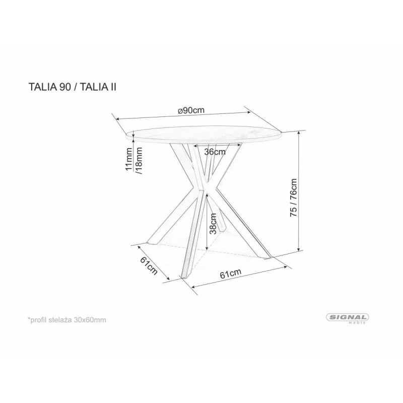 Table Talia