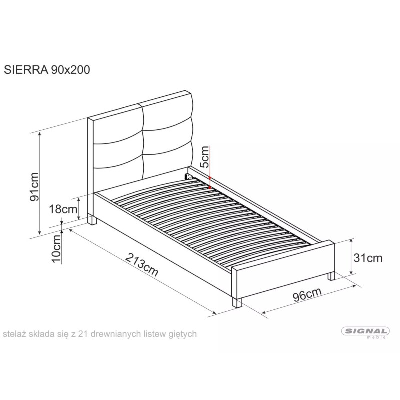 Voodi Sierra Velvet