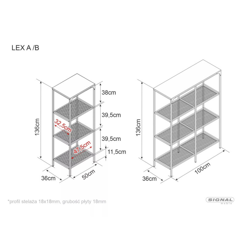 Riiul Lex A