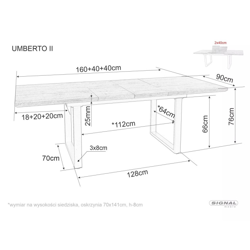 Table Umberto II
