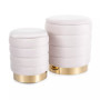 Pouf set Britta Velvet