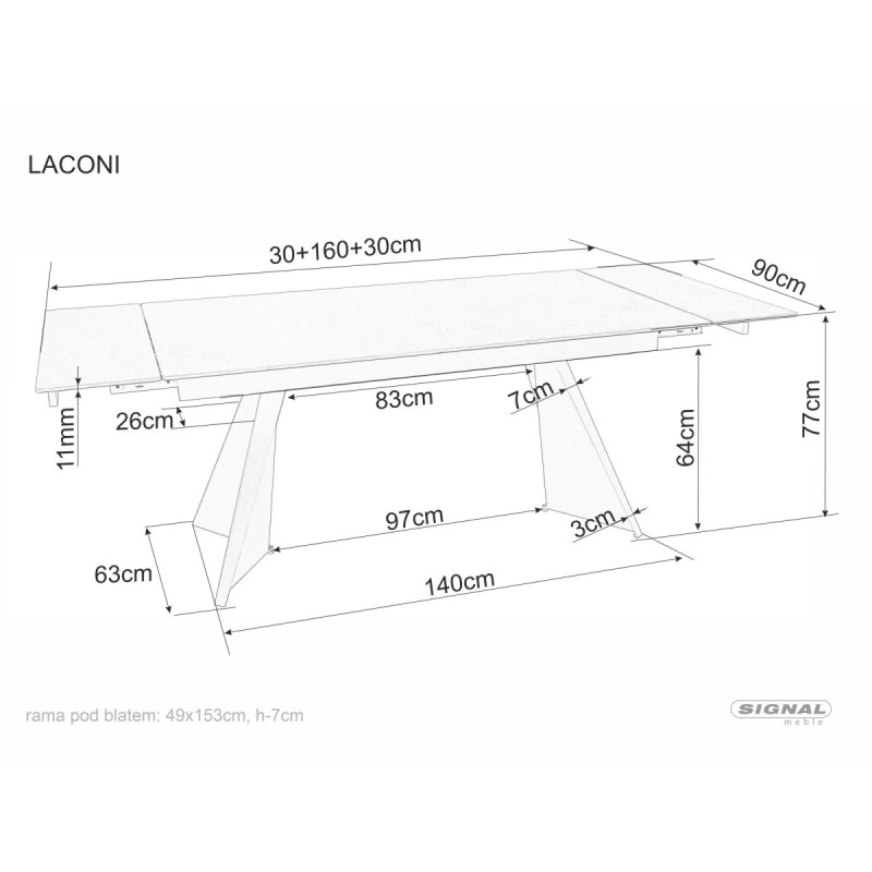 Стол Laconi