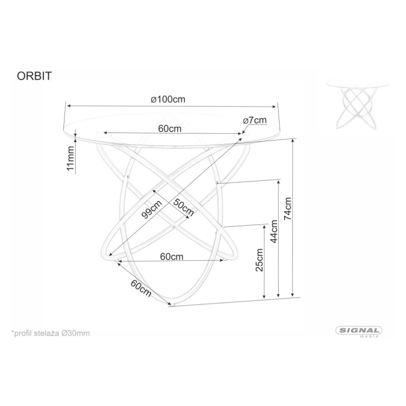 Стол Orbit
