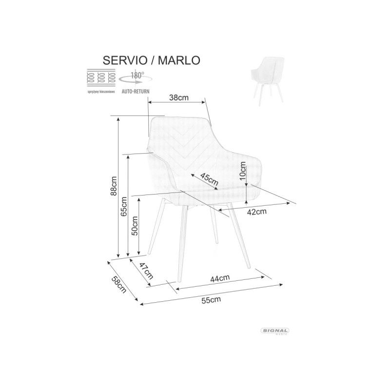 Chair Servio Brego