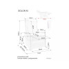 Раскладное кресло Solon M Velvet