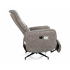 Reclining armchair Nestor Raven