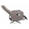 Reclining armchair Nestor Raven