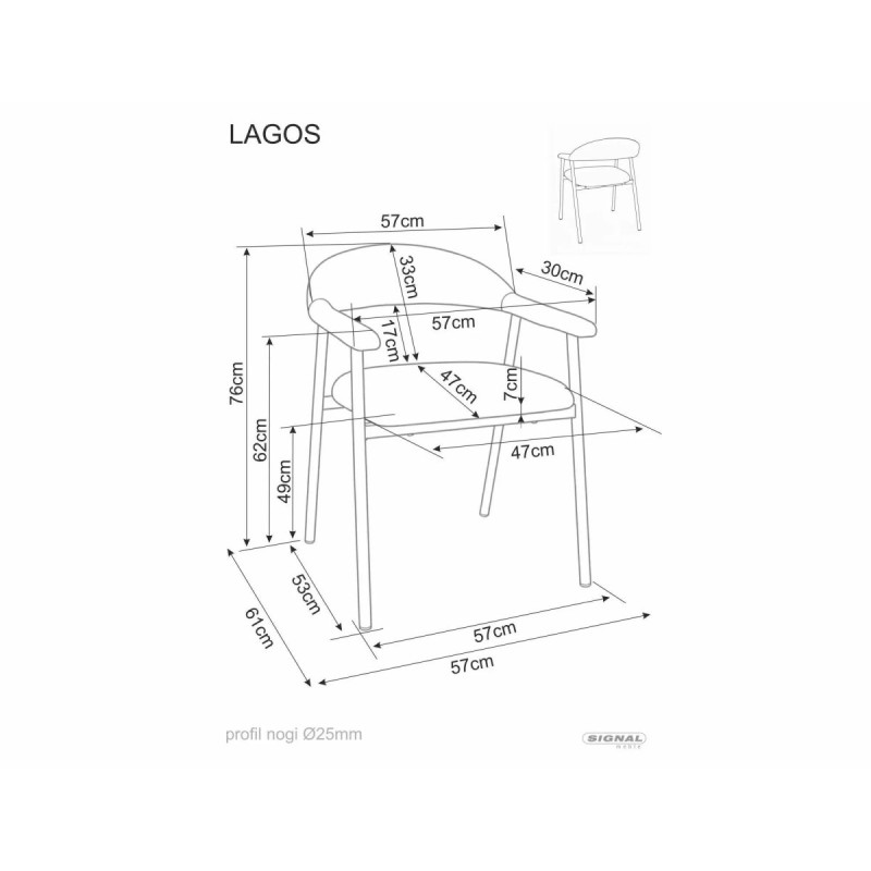 Chair Lagos D Raven