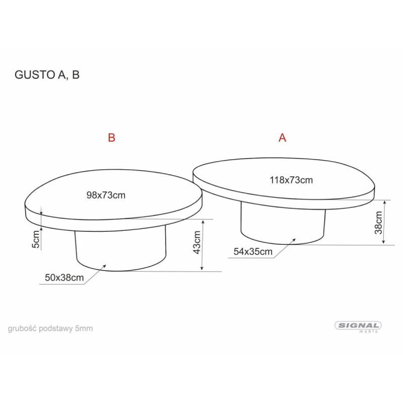 Diivanilaud Gusto A