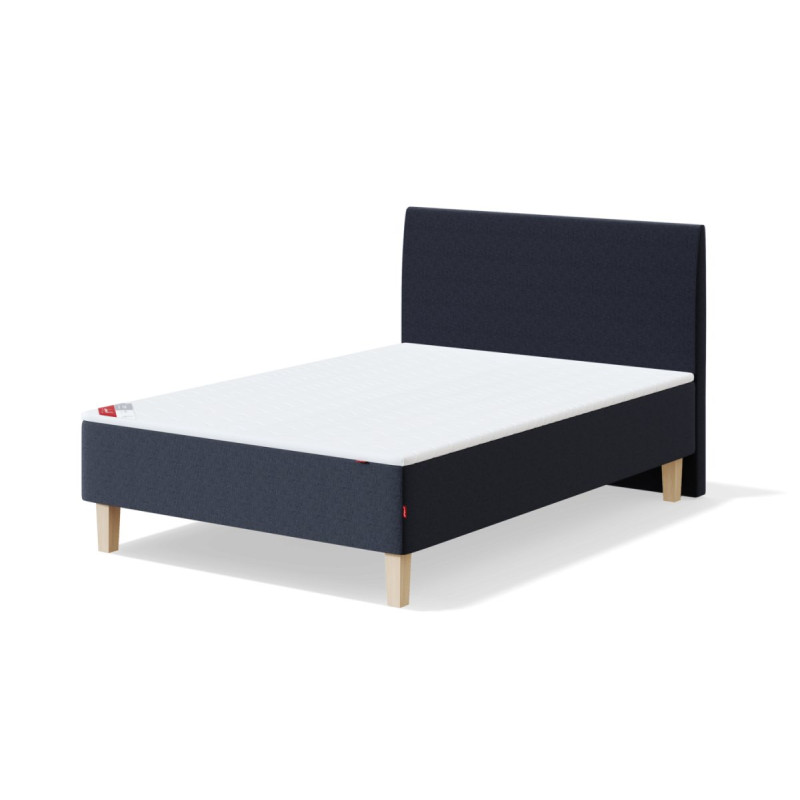 BLUE pocket box spring bed
