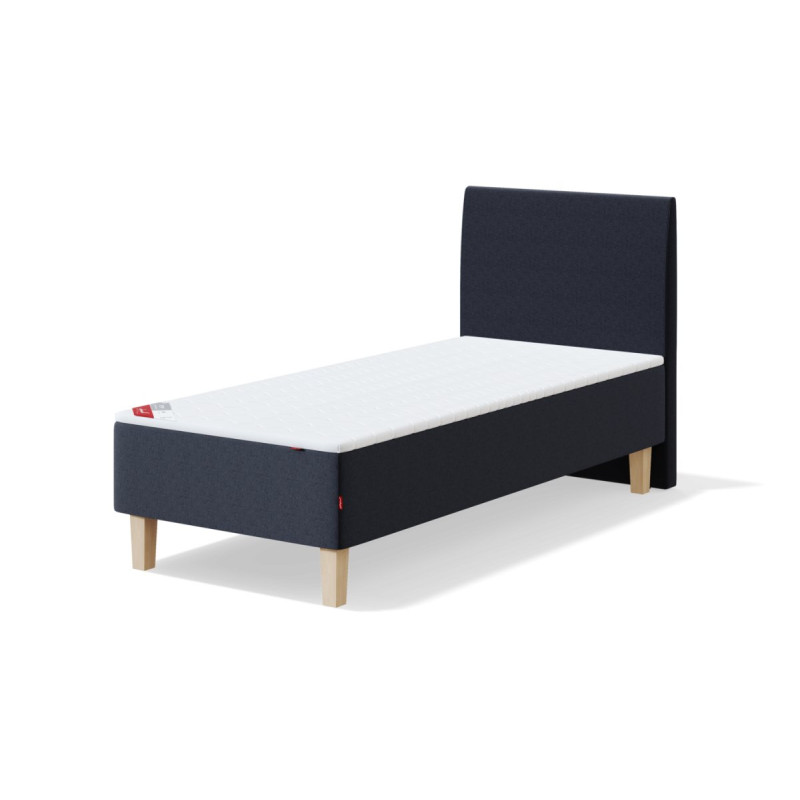 BLUE pocket box spring bed