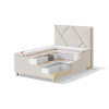 RED continental bed