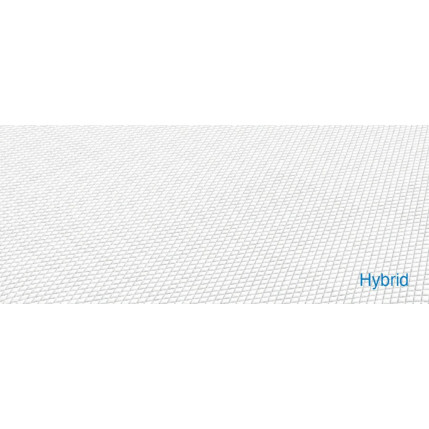 Vedrudeta lateksmadrats HILDING MELODY  Hybrid kattega
