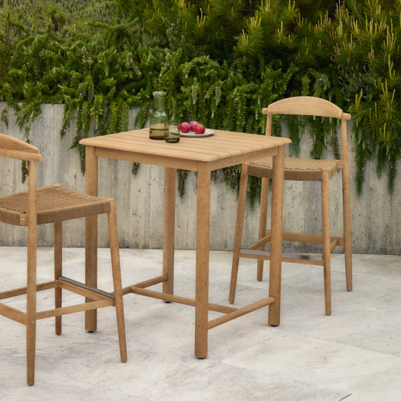 Aia- ja terrassilaud 78 x 78 cm Sori
