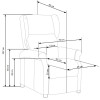 Armchair AGUSTIN 2 beige