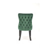 Chair ALDA dark green