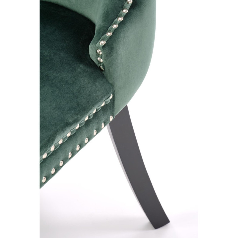 Chair ALDA dark green