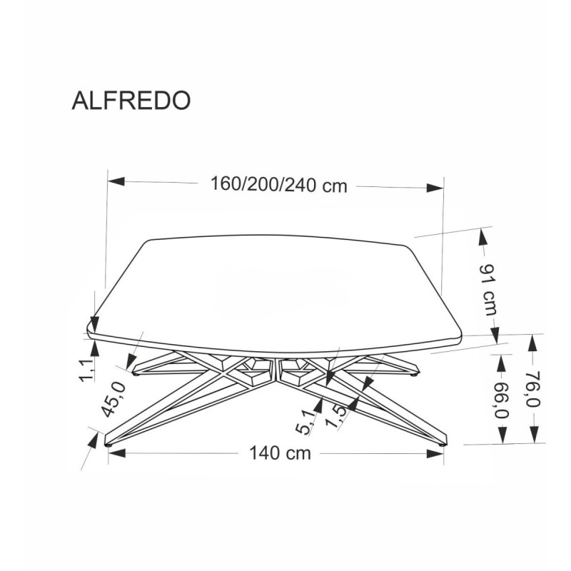 Table ALFREDO