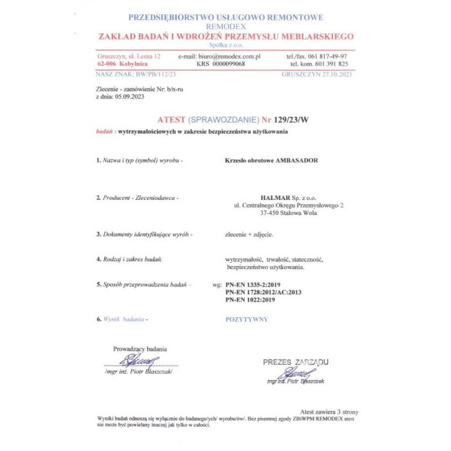 Kontoritool AMBASADOR