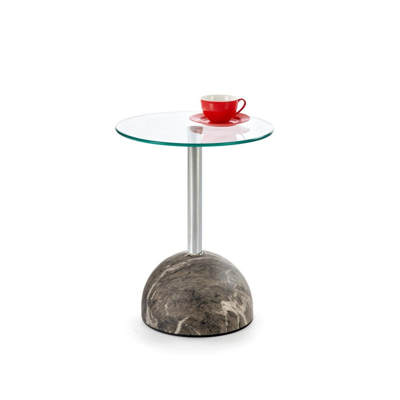 Coffee table ARIANA grey marble