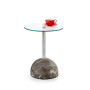 Coffee table ARIANA grey marble