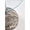 Coffee table ARIANA grey marble