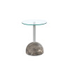 Coffee table ARIANA grey marble