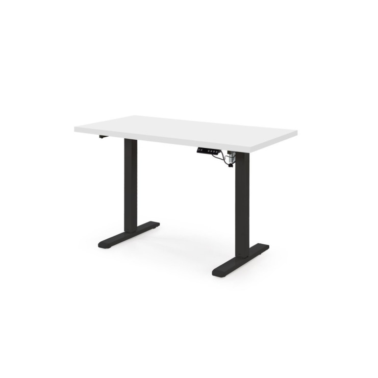 Desk B/54 top - white, frame - black