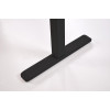 Desk B/54 top - white, frame - black