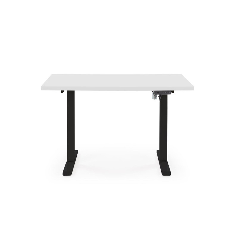 Desk B/54 top - white, frame - black