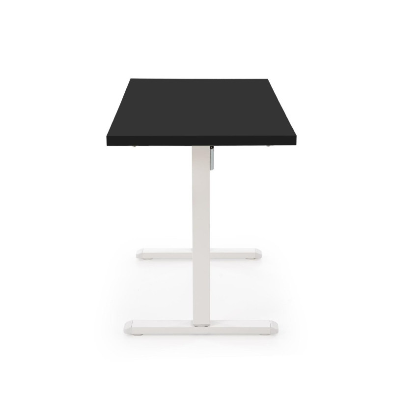 Kirjutuslaud B / 54 pealispind - must, raam - valge