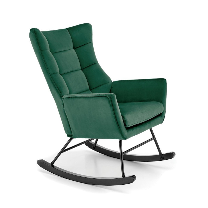 Rocking chair BAZALTO d.green