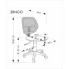 Office chair BINGO black