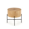 Diivanilaud BROOKLYN-S naturaalne tamm / must | ZIP.HOME