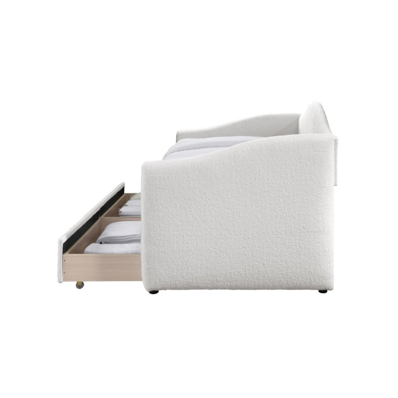 Voodi 90x200 CAYDENCE kreem