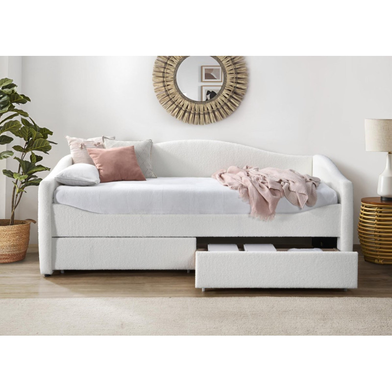 Voodi 90x200 CAYDENCE kreem