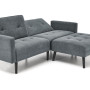 Sofa bed CORNELIUS grey