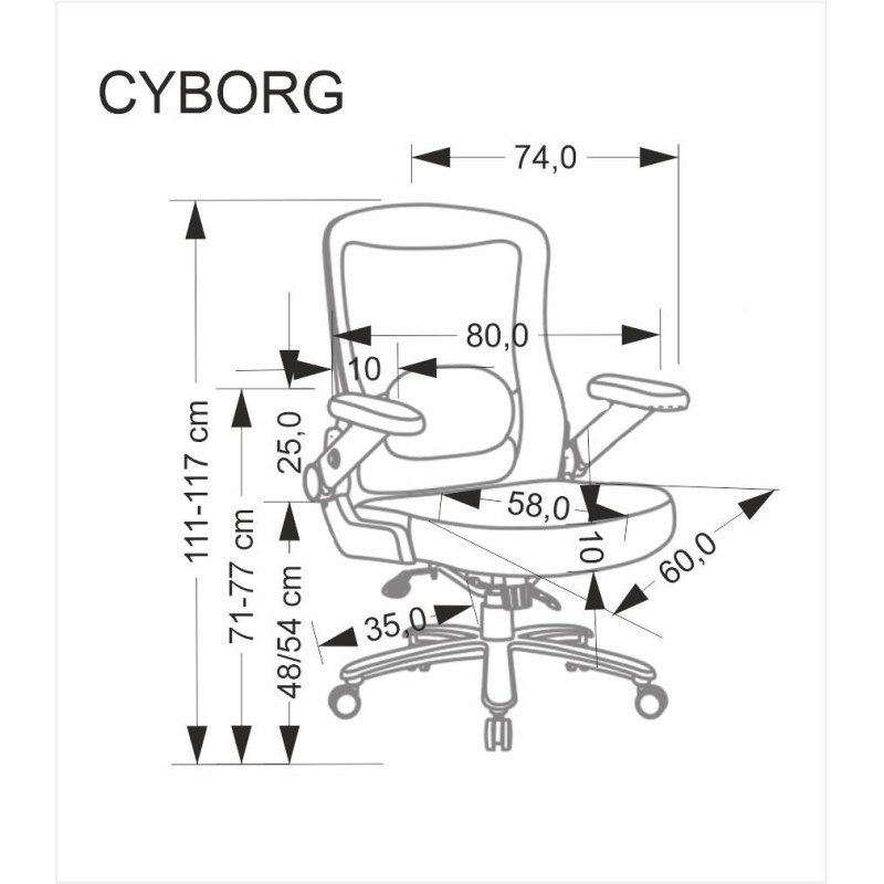 Kontoritool CYBORG