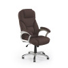 Office chair DESMOND dark brown