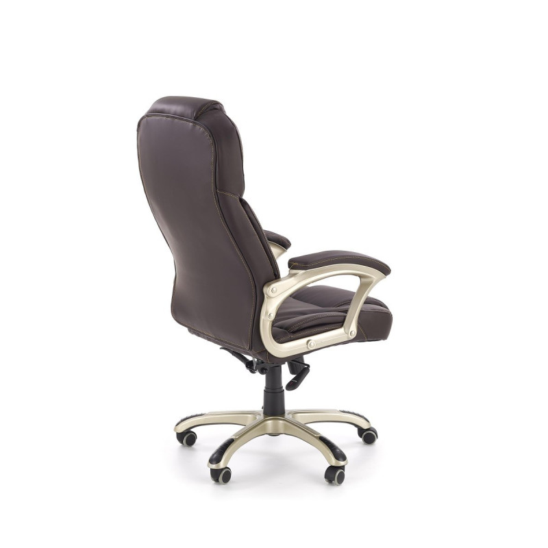 Office chair DESMOND dark brown