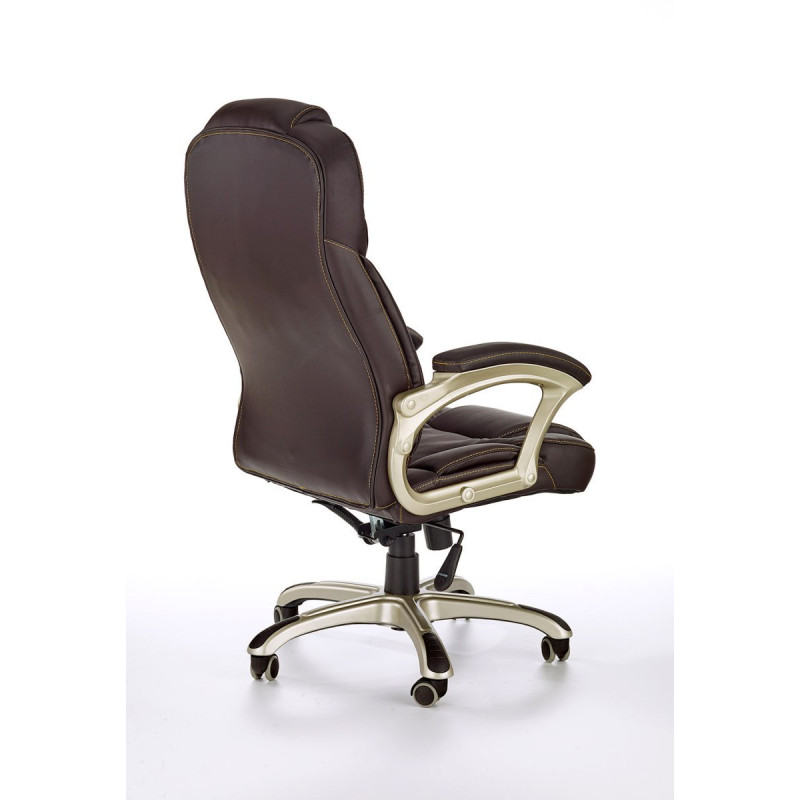 Office chair DESMOND dark brown