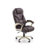 Office chair DESMOND dark brown