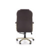 Office chair DESMOND dark brown
