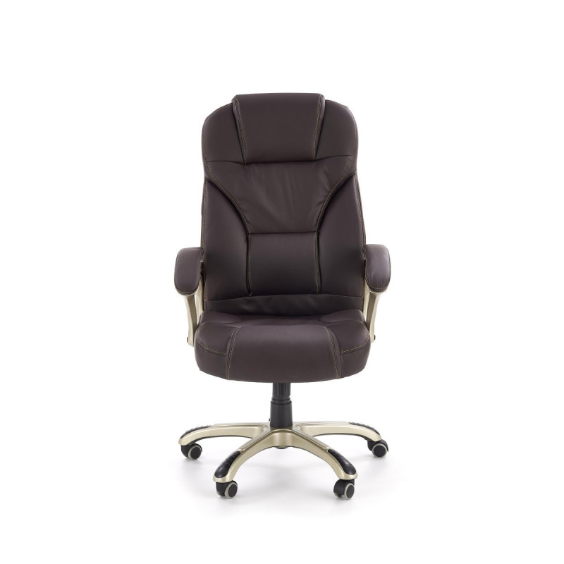 Office chair DESMOND dark brown