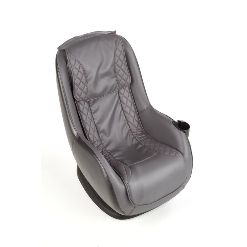 Armchair DOPIO dark grey